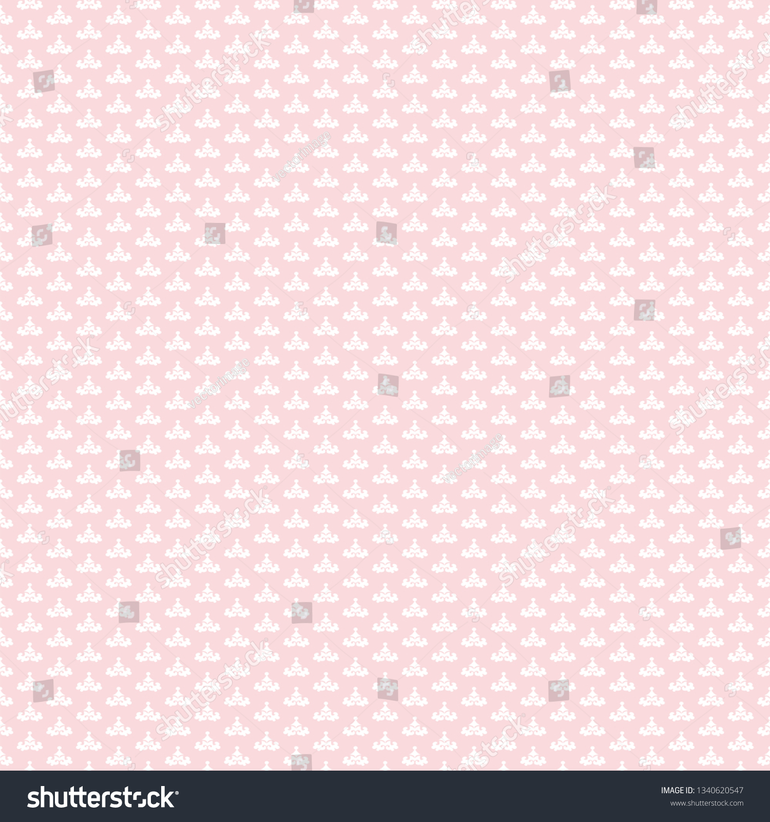 Pink Background Wallpaper Texture Seamless Pattern Stock Vector ...