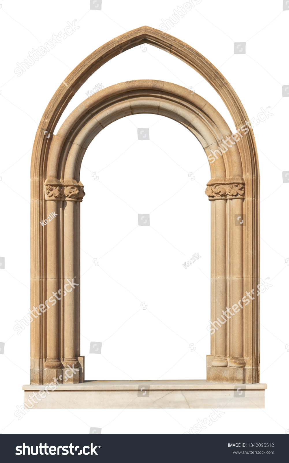 Elements Architectural Decorations Buildings Old Doors Stock Photo ...