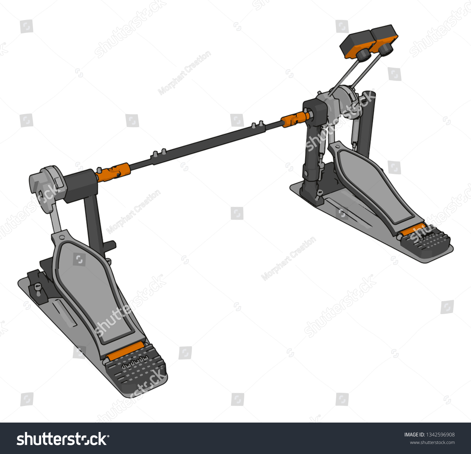 vector bass drum pedal