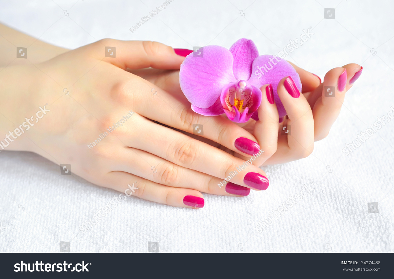 Ногти на руках красивые с цветами