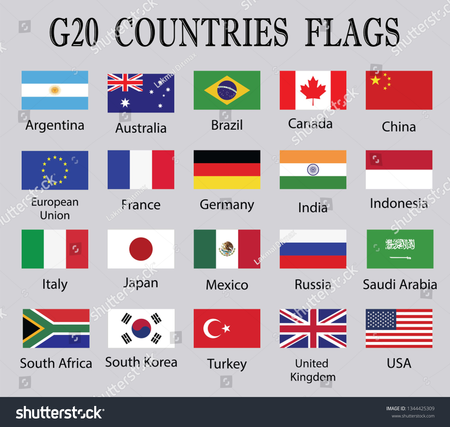 G20 флаги