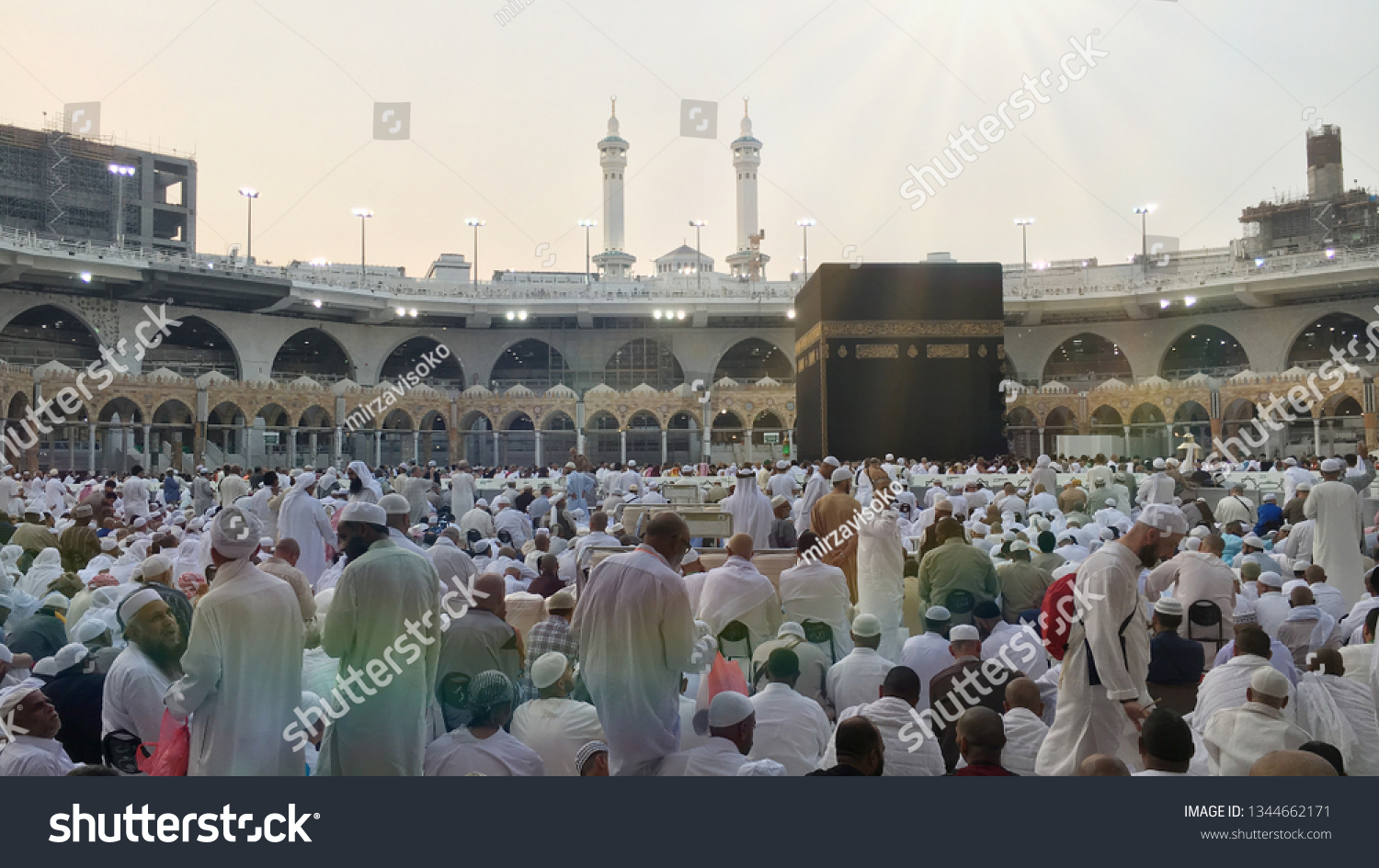 Makkah Mecca Saudi Arabia September 2016 Stock Photo 1344662171 ...