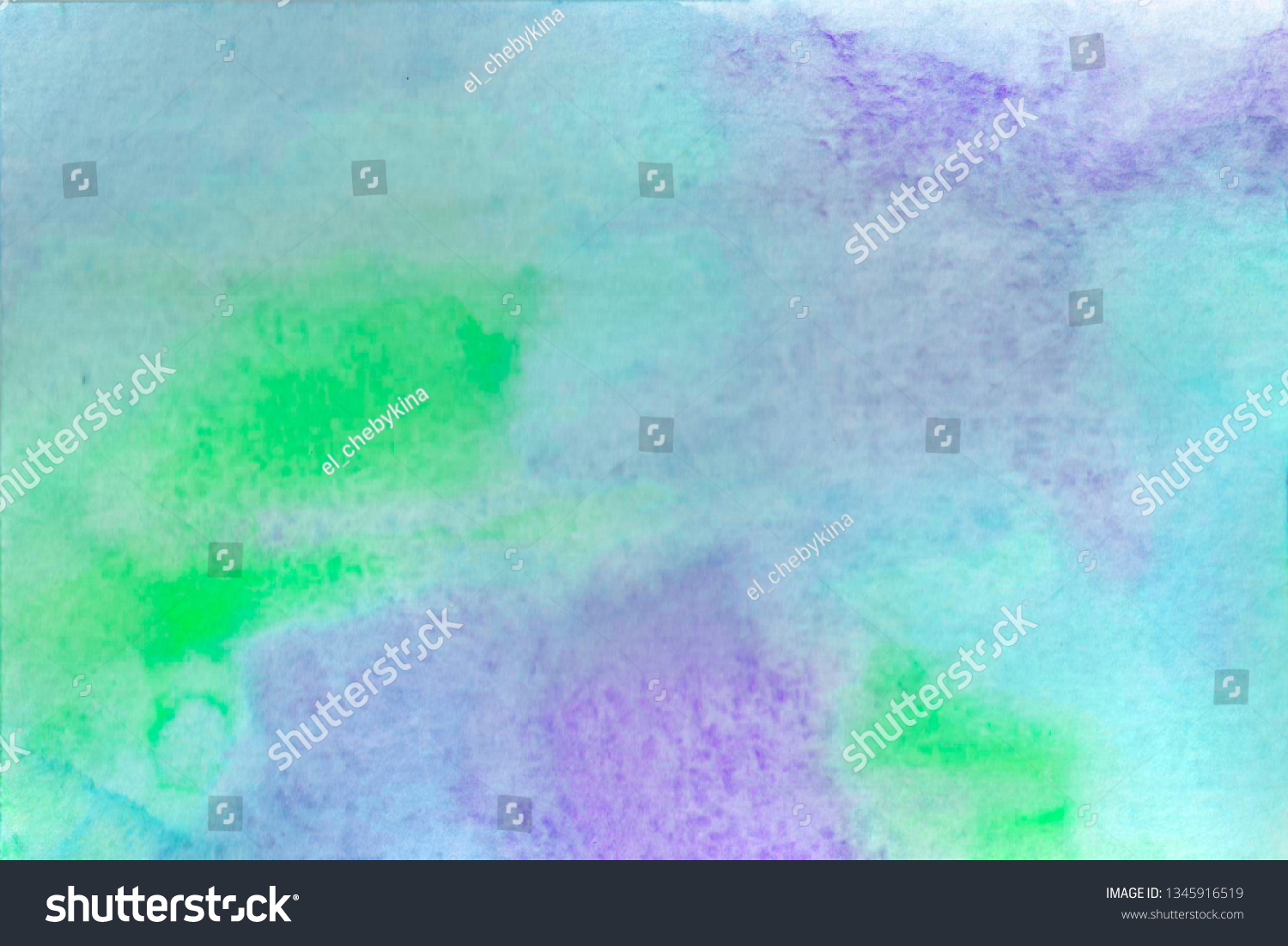 Watercolor Background Illustration Stock Illustration 1345916519 ...