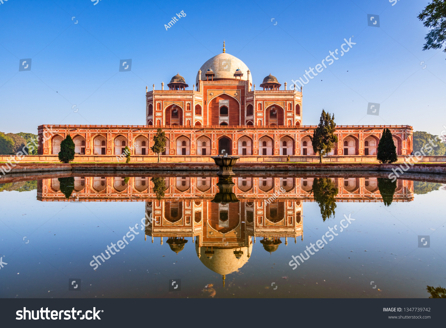 Humayuns Tomb Mughal Emperor Humayun Designed Stock Photo 1347739742 ...