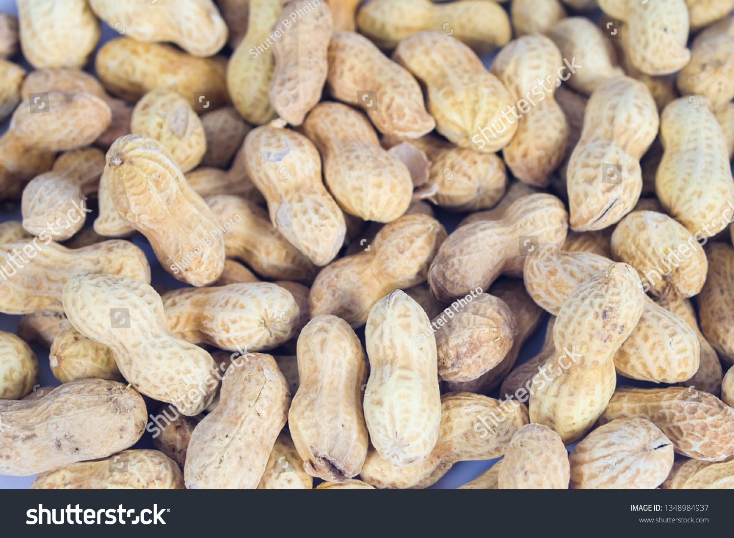 Closeup Wooden Dish Peanut Ground Nut写真素材 Shutterstock