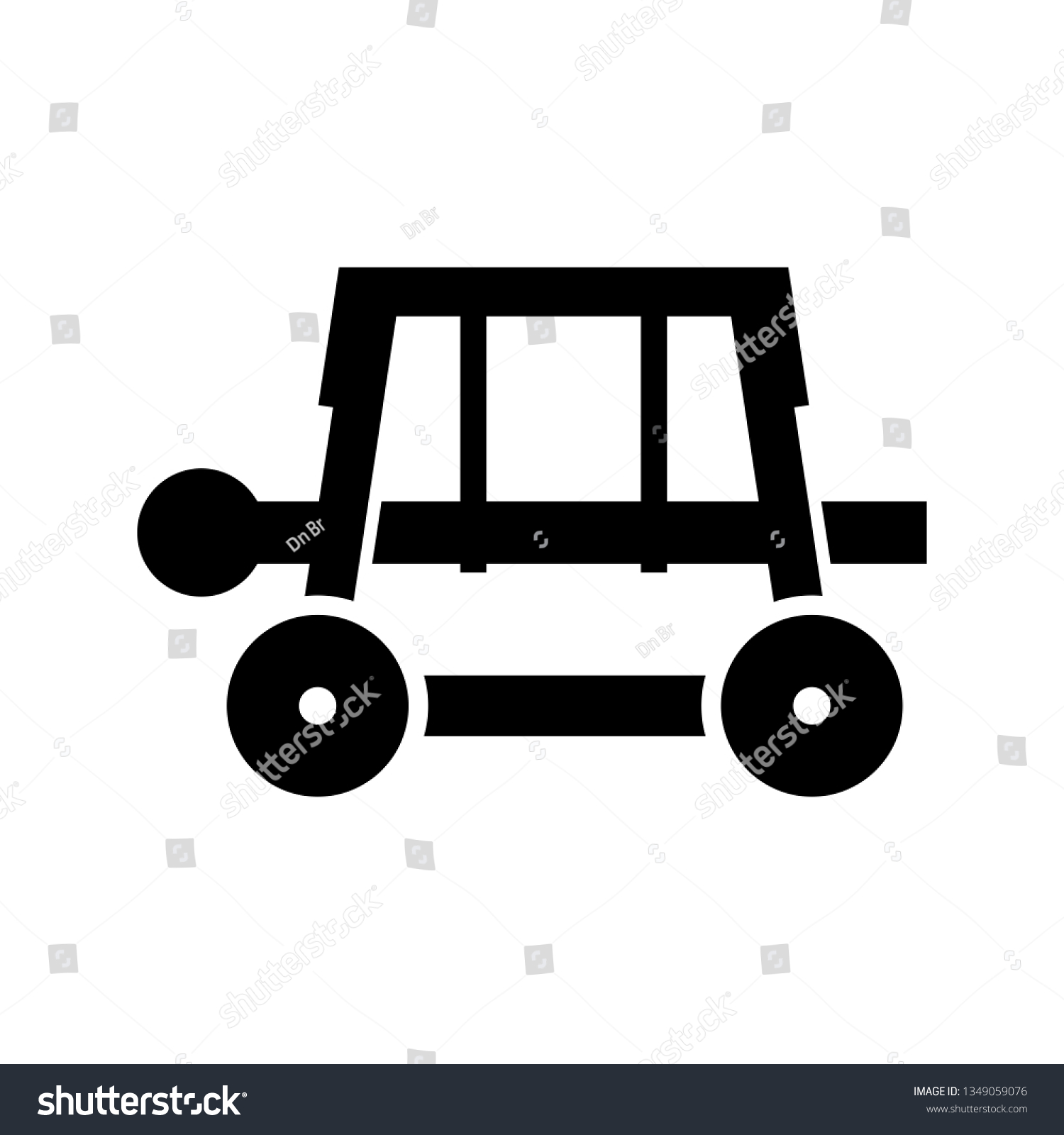 Ancient Battering Ram Stock Vector (Royalty Free) 1349059076 | Shutterstock