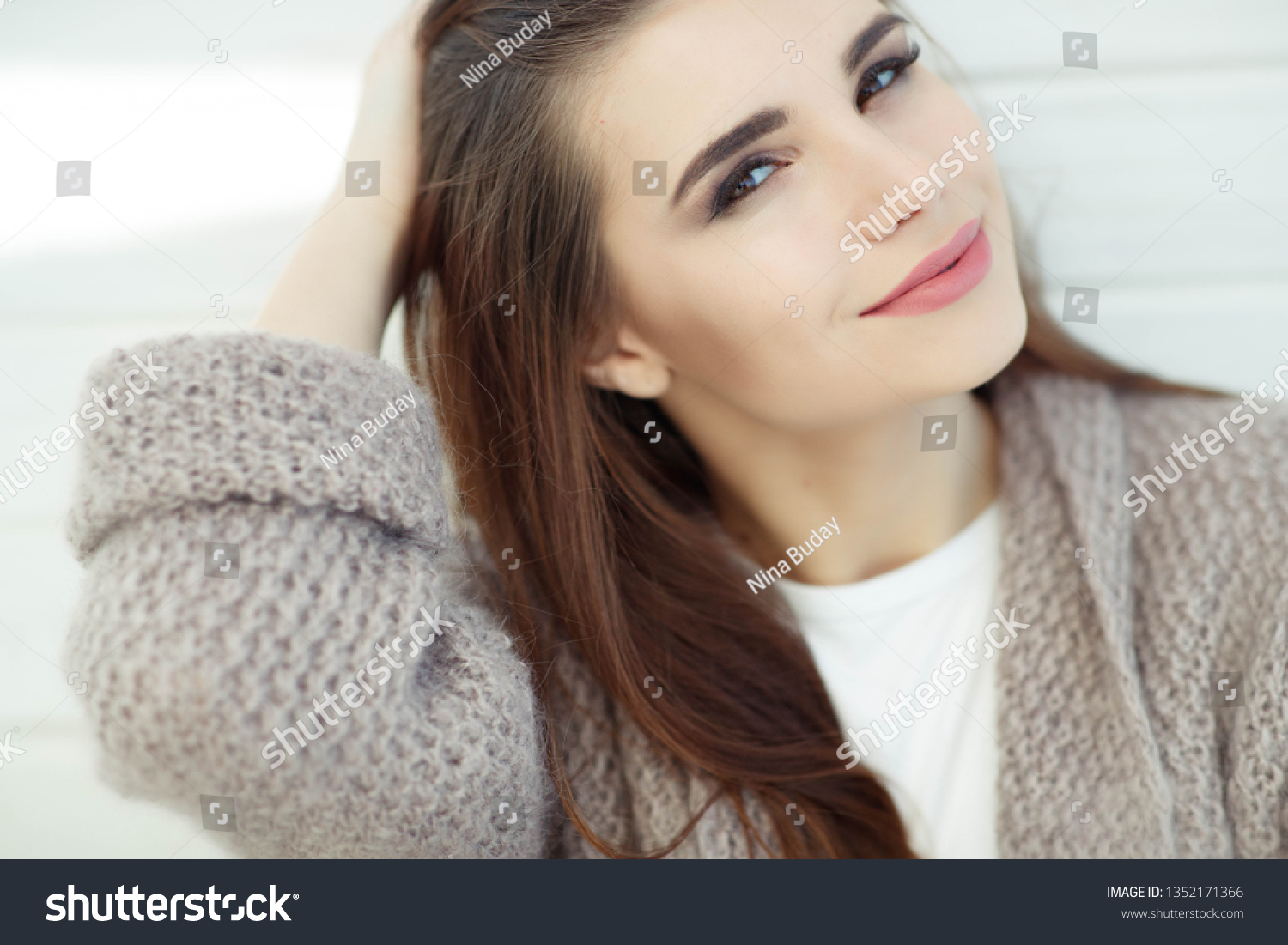 Beautiful Woman Portrait Stock Photo 1352171366 Shutterstock Beautiful Woman Portrait Stock Photo 1352171366 Shutterstock