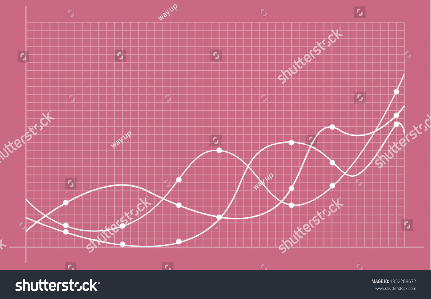 abstract-financial-chart-uptrend-line-graph-stock-vector-royalty-free