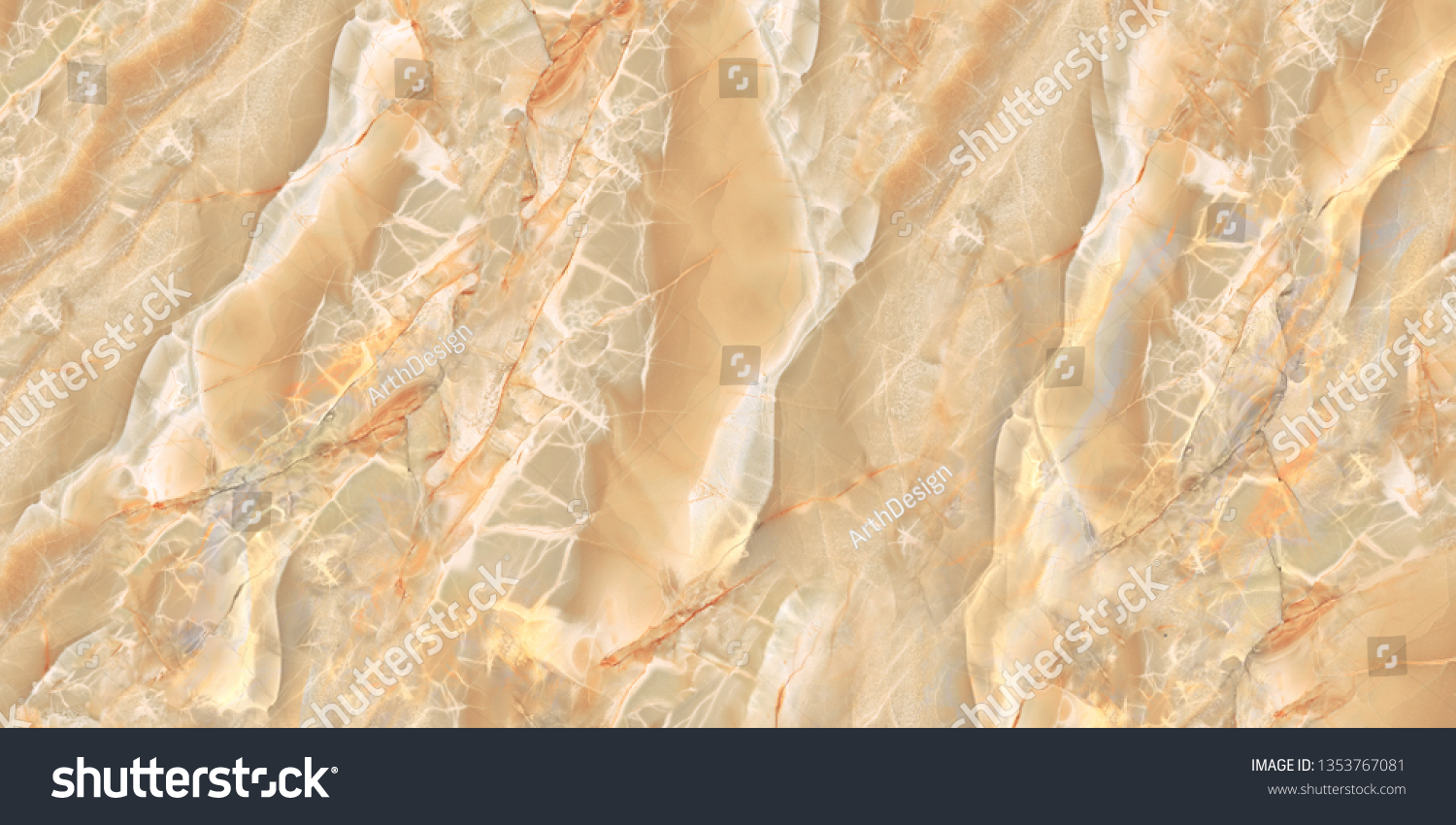 Beige Onyx Marble Texture High Resolution Stock Photo 1353767081 