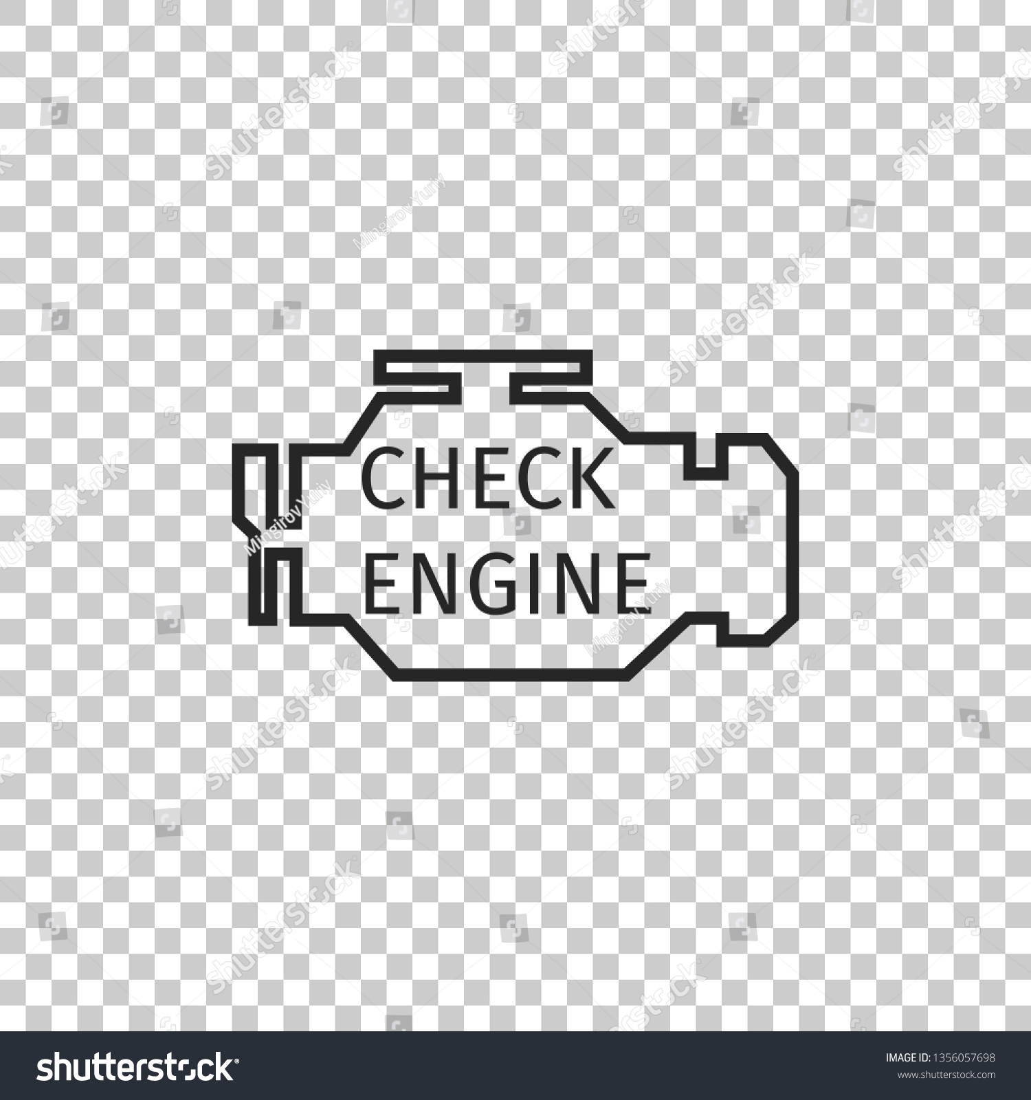 Иконка check engine