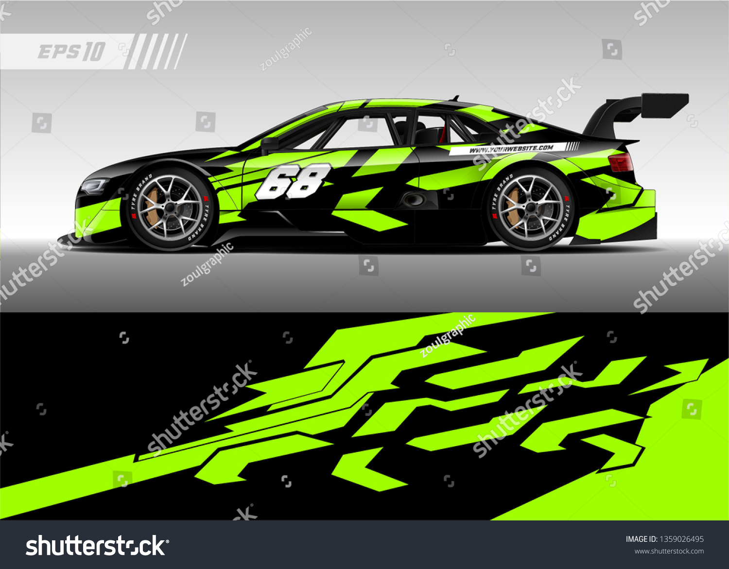 sprint car paint design