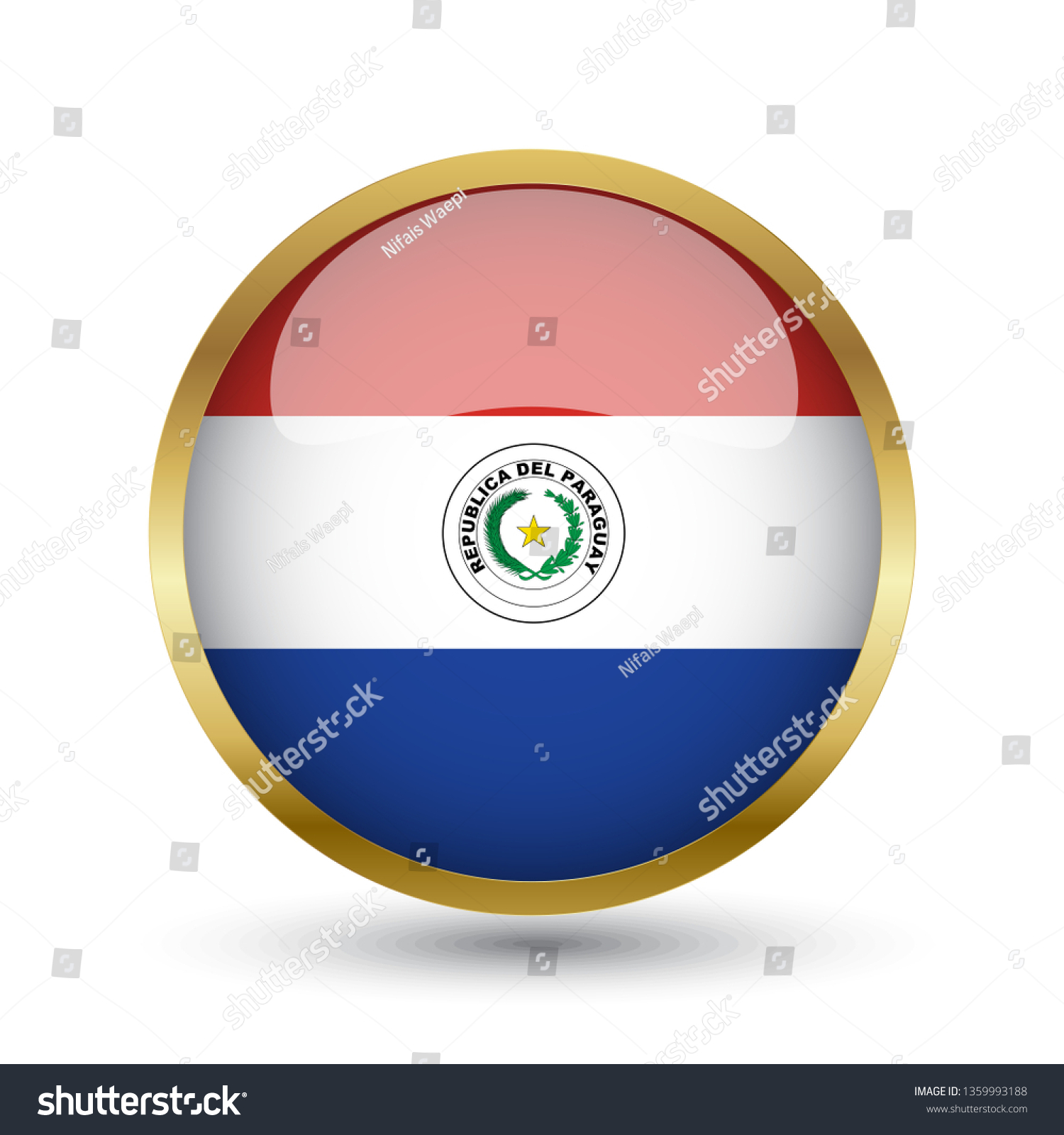 223 Imágenes De Paraguay Glossy Round Button Imágenes Fotos Y Vectores De Stock Shutterstock 7272