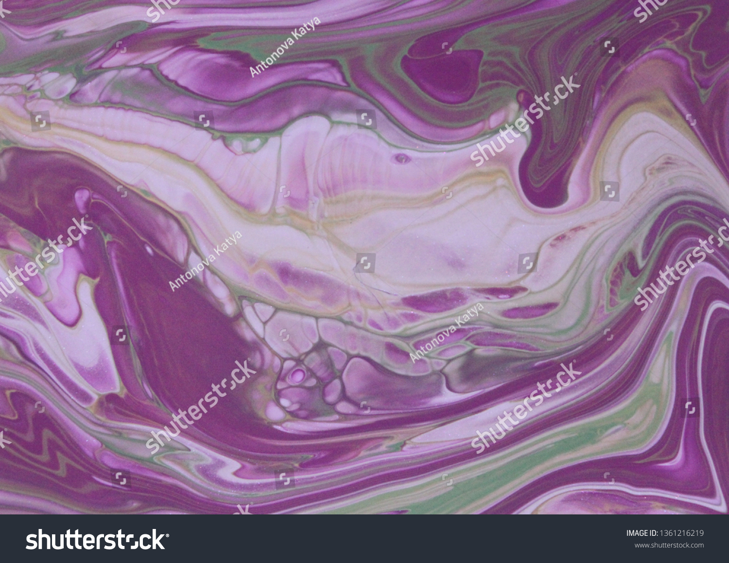 Pink Green Marble Texture Background Stock Illustration 1361216219 ...