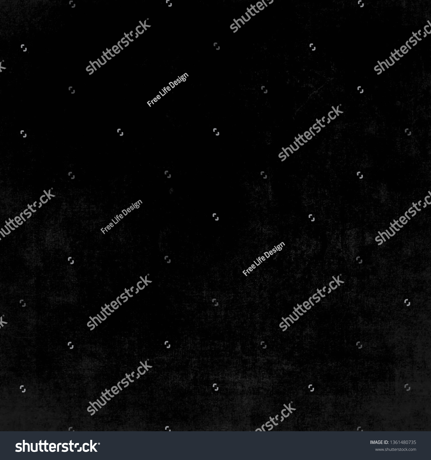 Old Black Background Grunge Texture Dark Stock Illustration 1361480735 ...