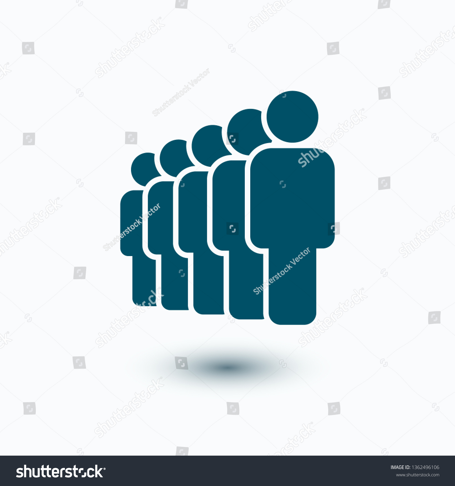 People Vector Icon Person Symbol Work Stock Vector (Royalty Free ...