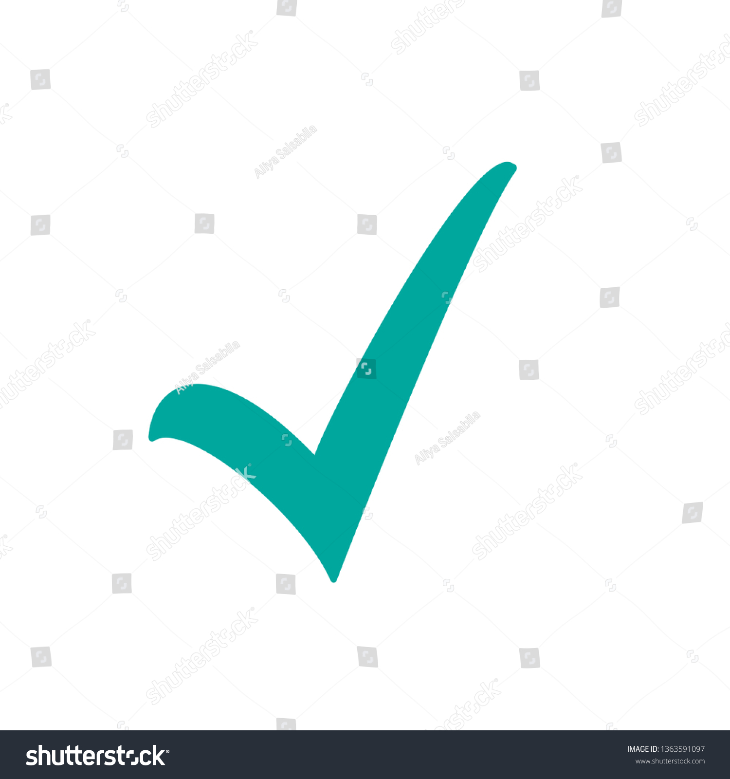 Check Icon Checklist Icon Stock Vector (Royalty Free) 1363591097 ...