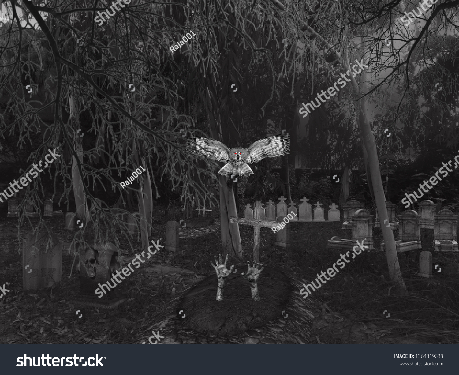 Scary Pictures Scary Images Horror Pics Stock Photo 1364319638 ...