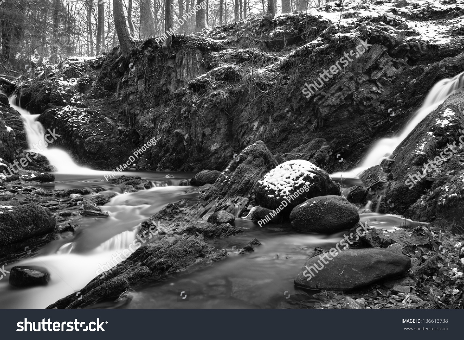 Lake District Winter Sheriffs Walk Windermere Stock Photo 136613738 ...