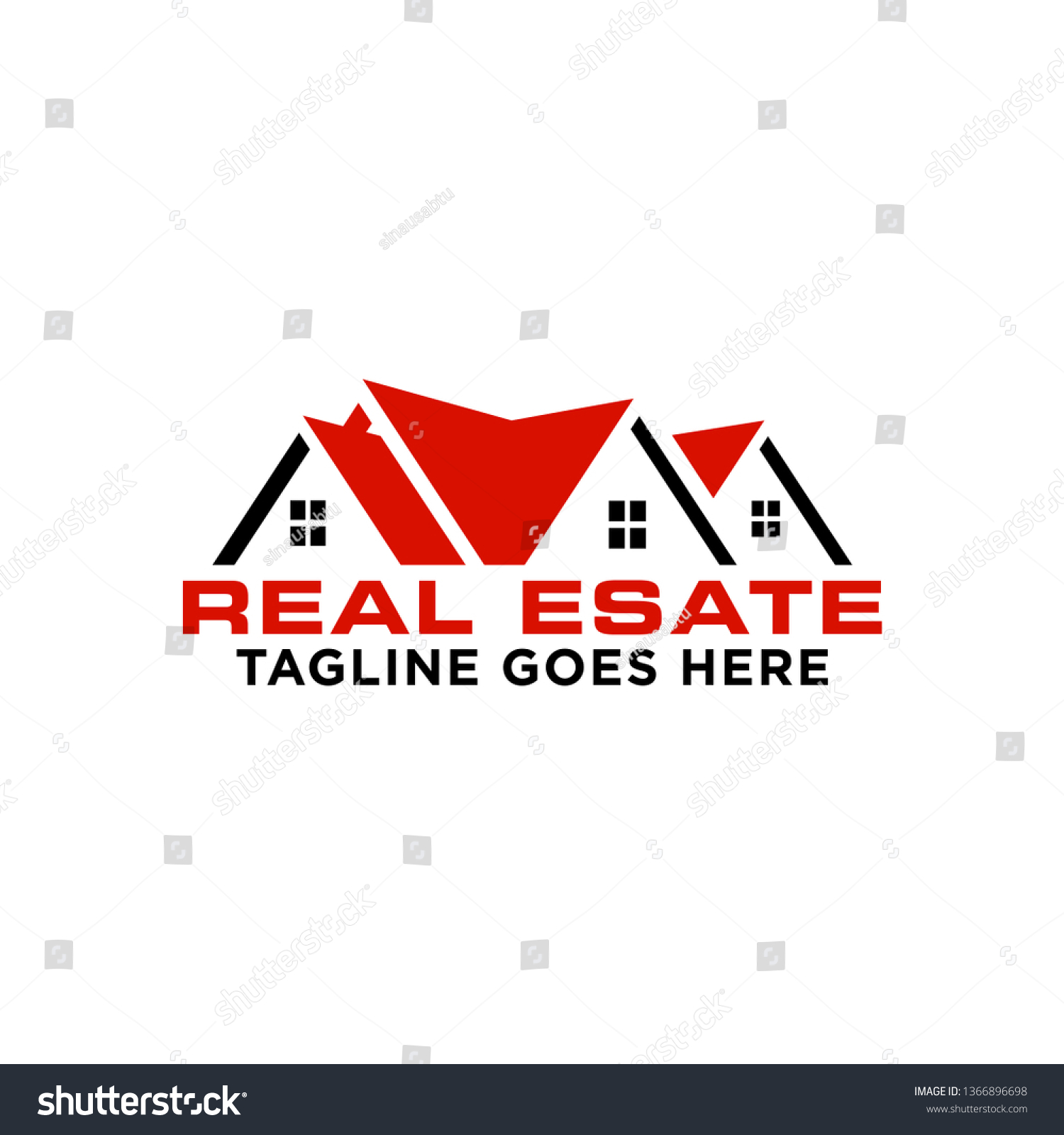 Roof Top Logo Design Related Real Stock Vector (Royalty Free ...