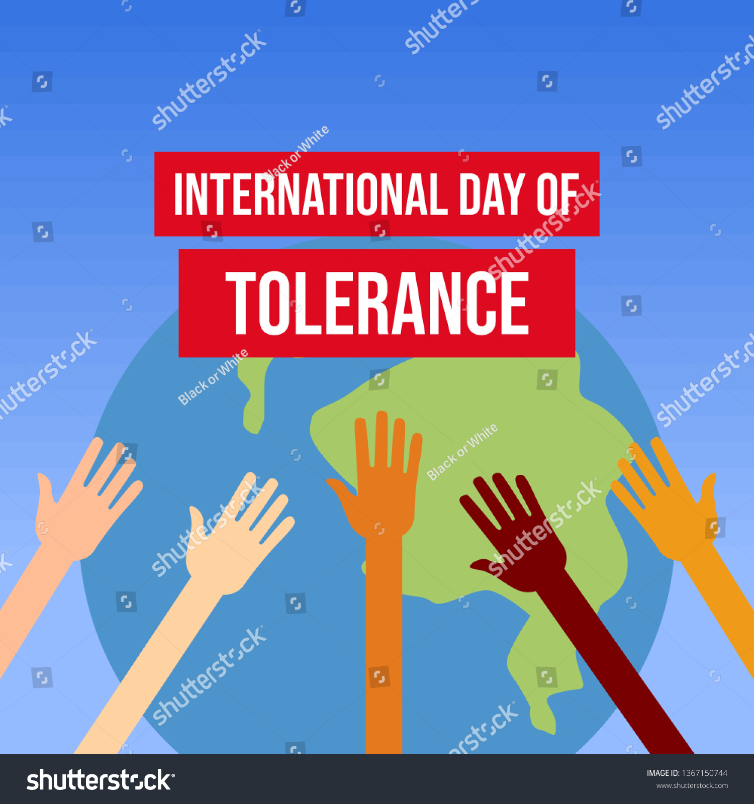 International Day Tolerance Illustration Stock Vector Royalty Free 1367150744 Shutterstock 3241