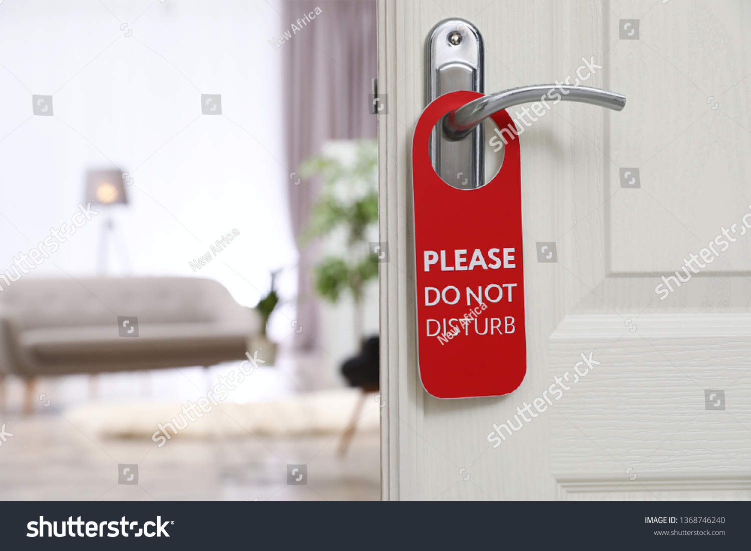 Open Door Sign Please Do Not Stock Photo 1368746240 | Shutterstock