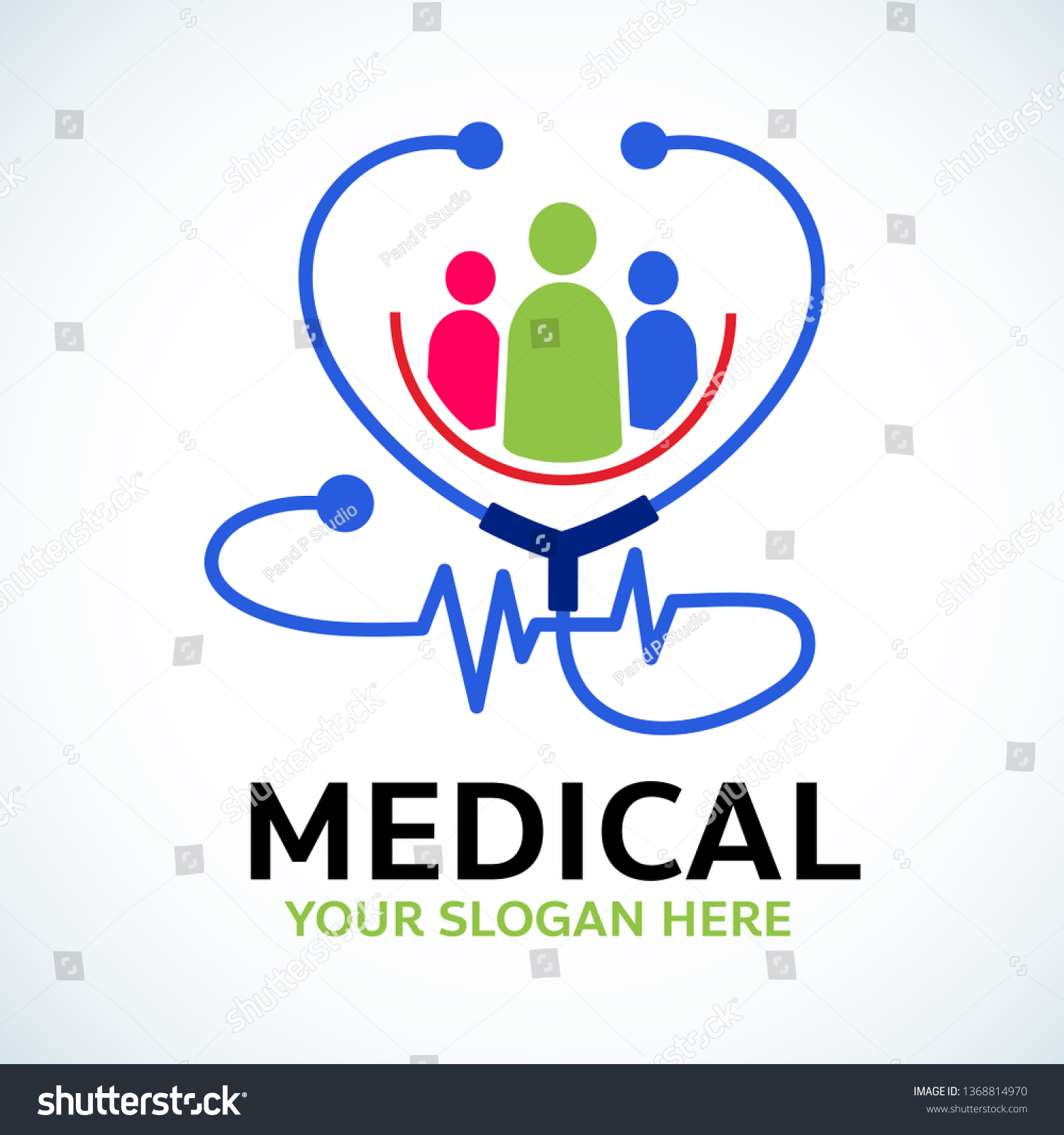 Medical Pharmacy Logo Design Template Vector Stock Vector (Royalty Free ...