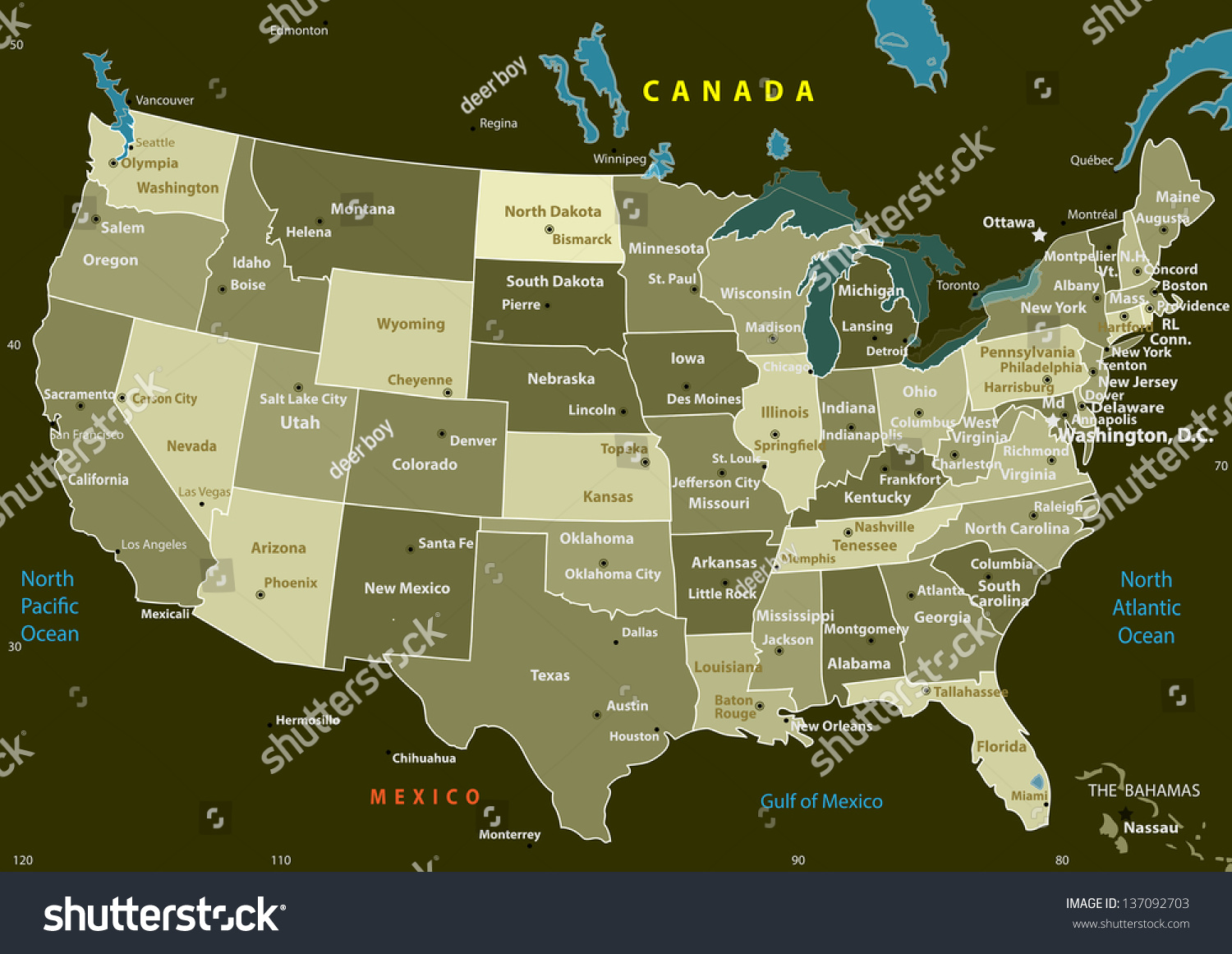 Us capital cities. Карта США со Штатами. Канзас Сити на карте Штатов США. Остин на карте США. Штат Невада на карте.