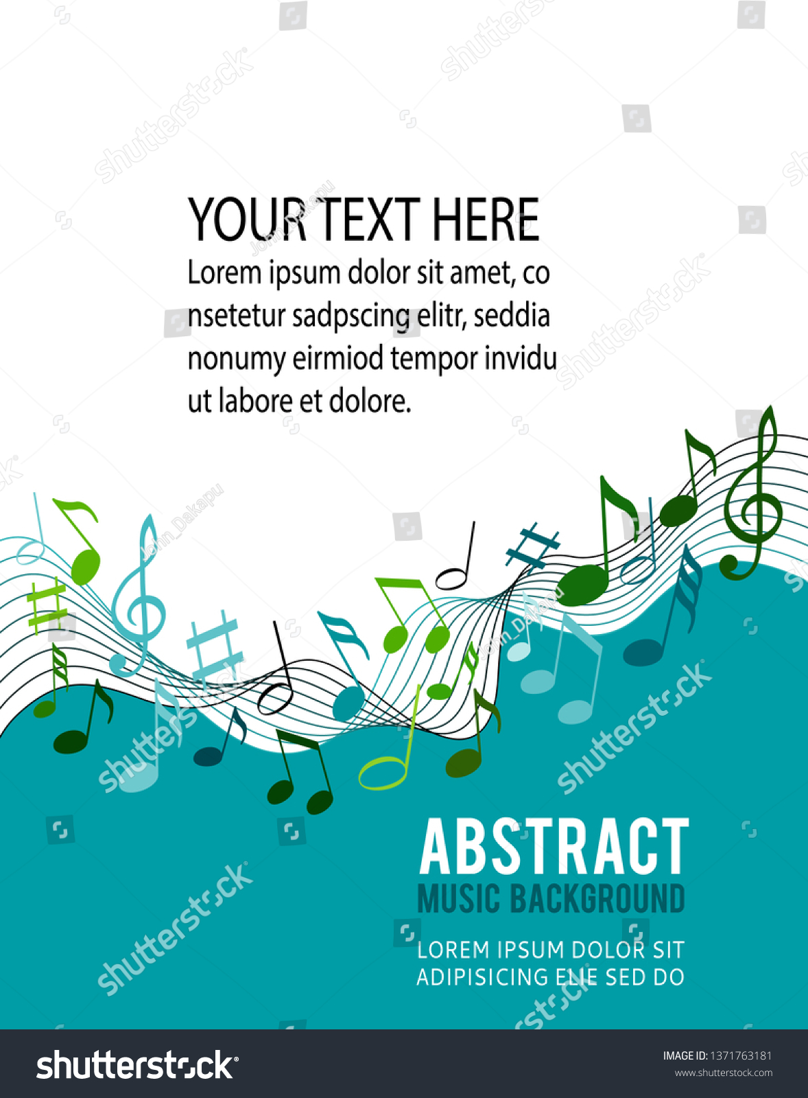 music-notes-on-solide-white-background-stock-vector-royalty-free