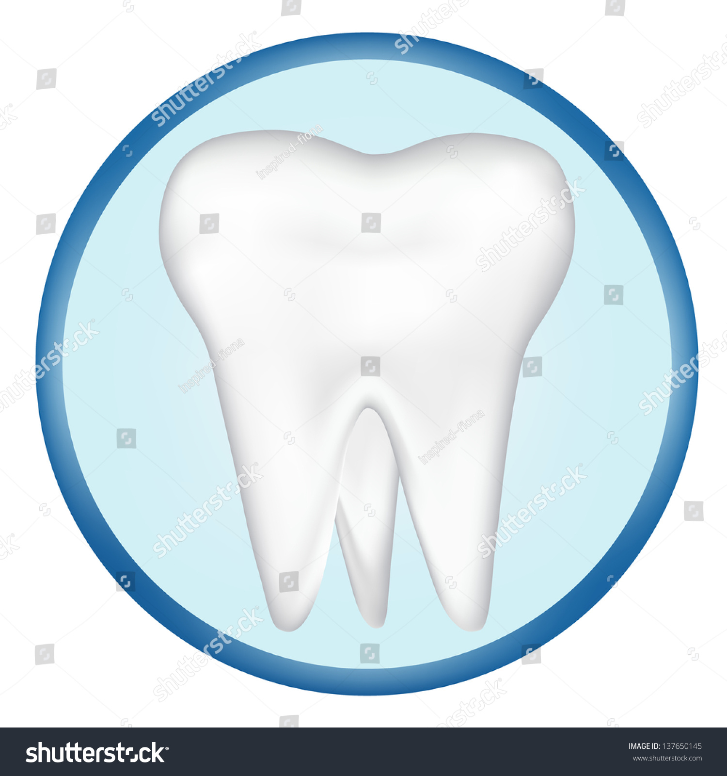 Tooth Dental Design Elements Vector Mesh Stock Vector (Royalty Free ...