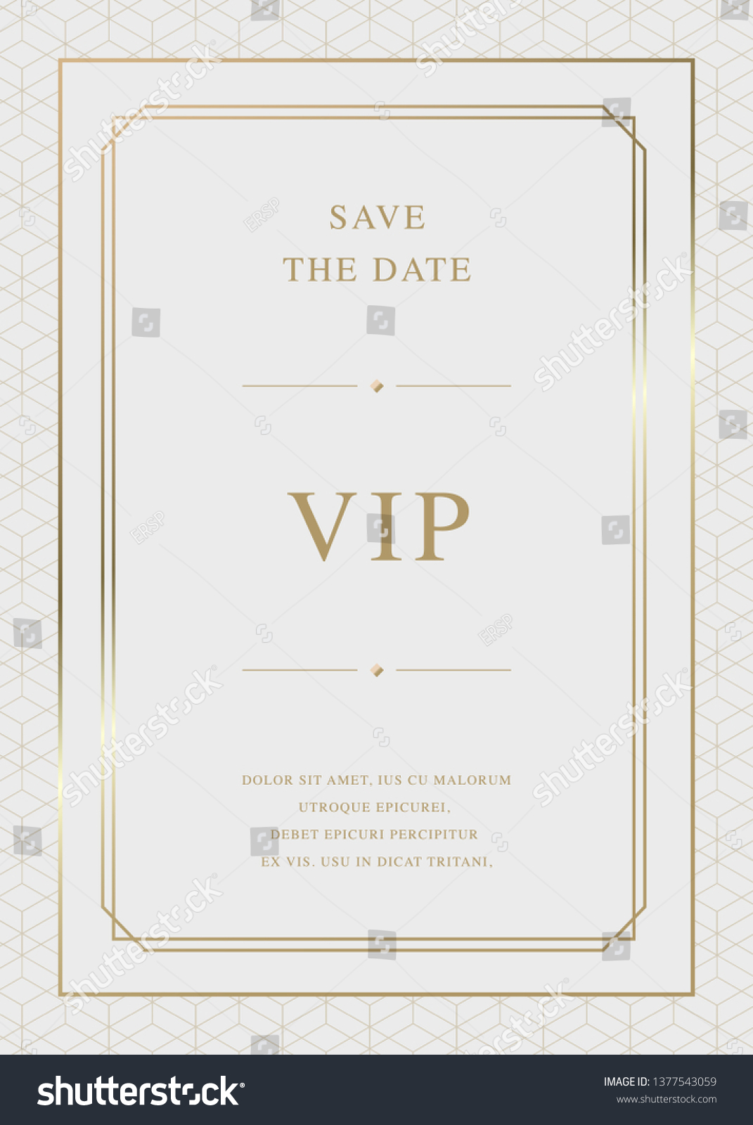 Luxury Vector Background Card Template Vector Stock Vector (Royalty ...