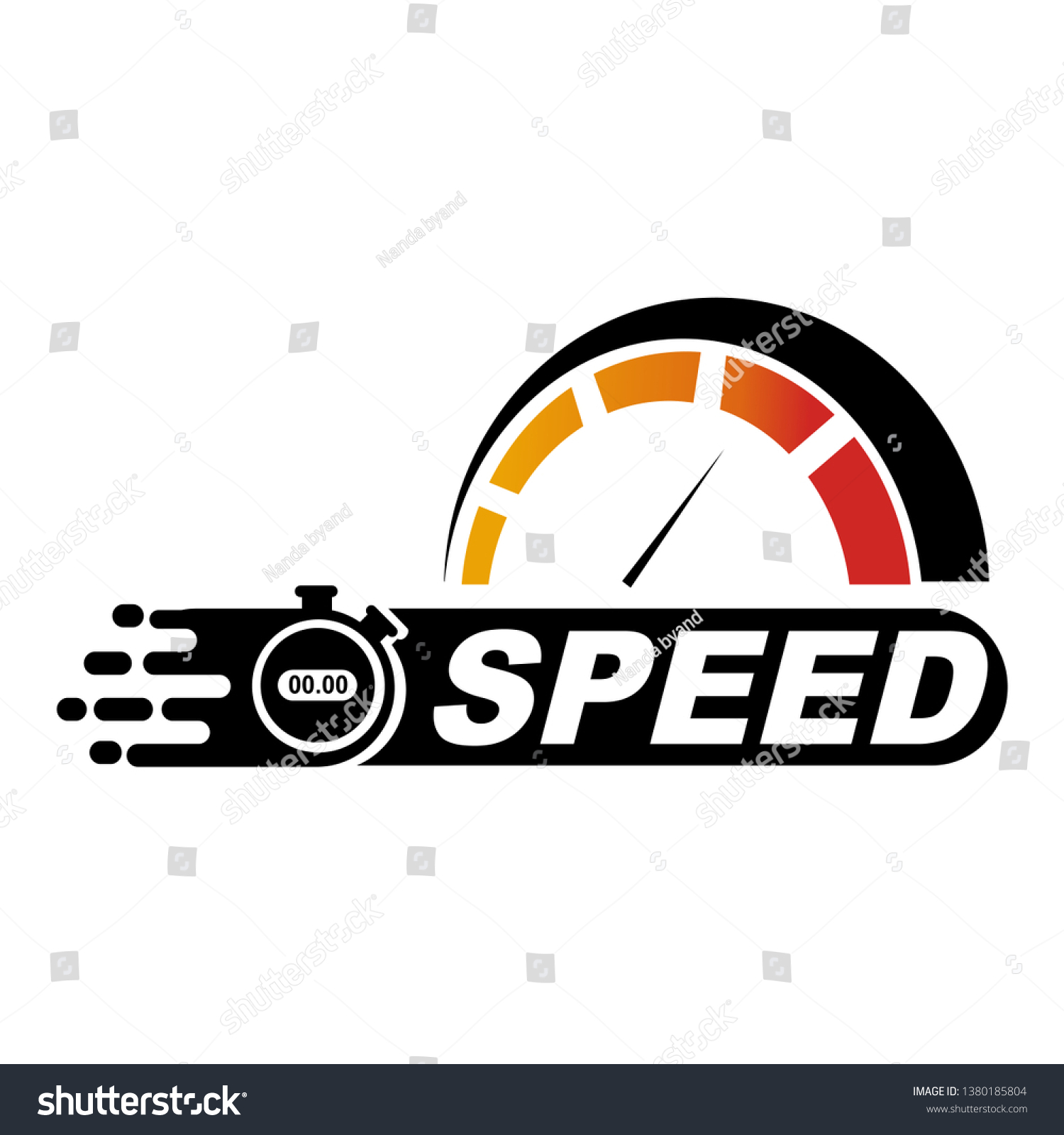 Logo Icon Design Speed Racing Stock Vector (Royalty Free) 1380185804 ...