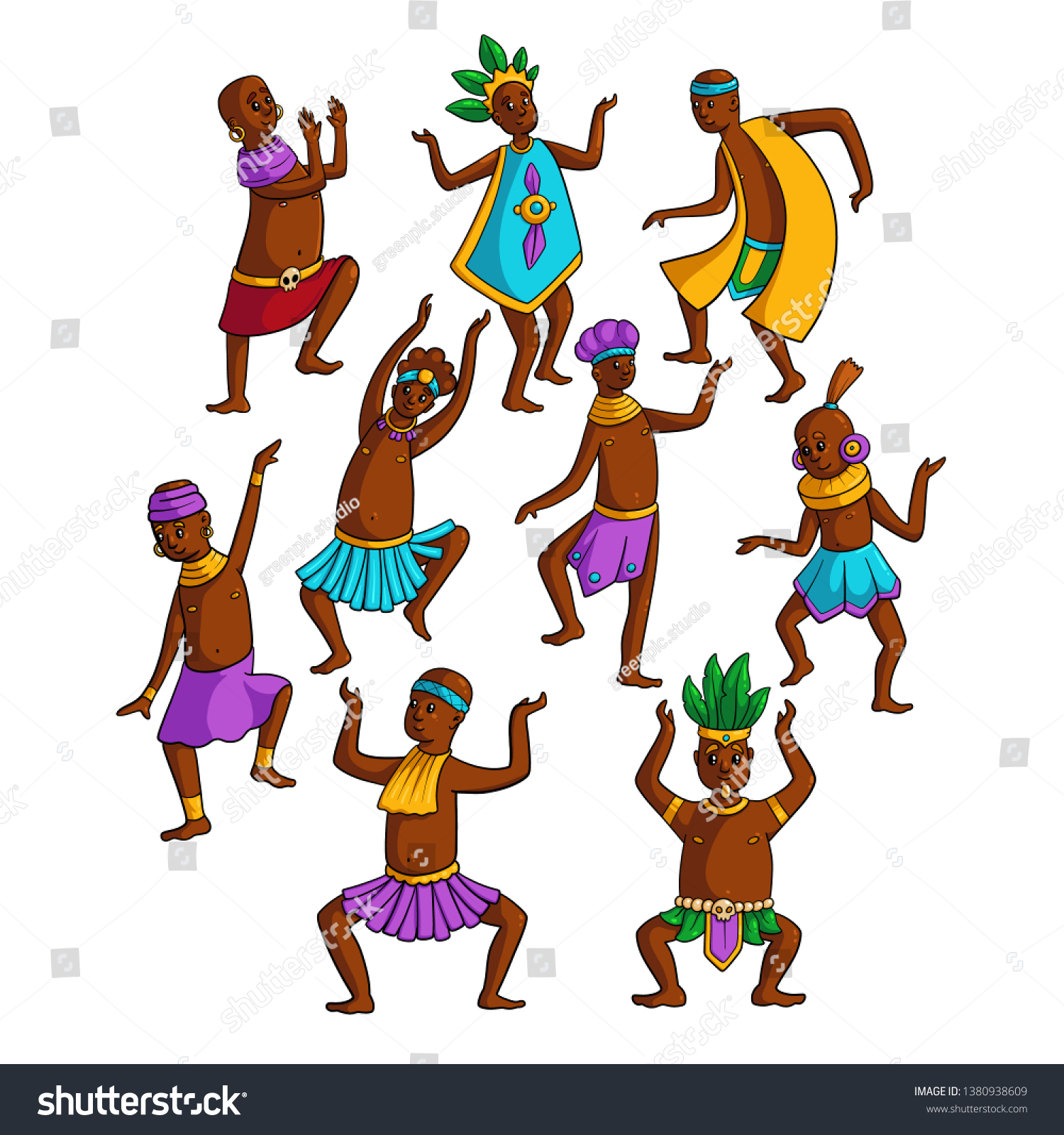 Танцующие Папуасы