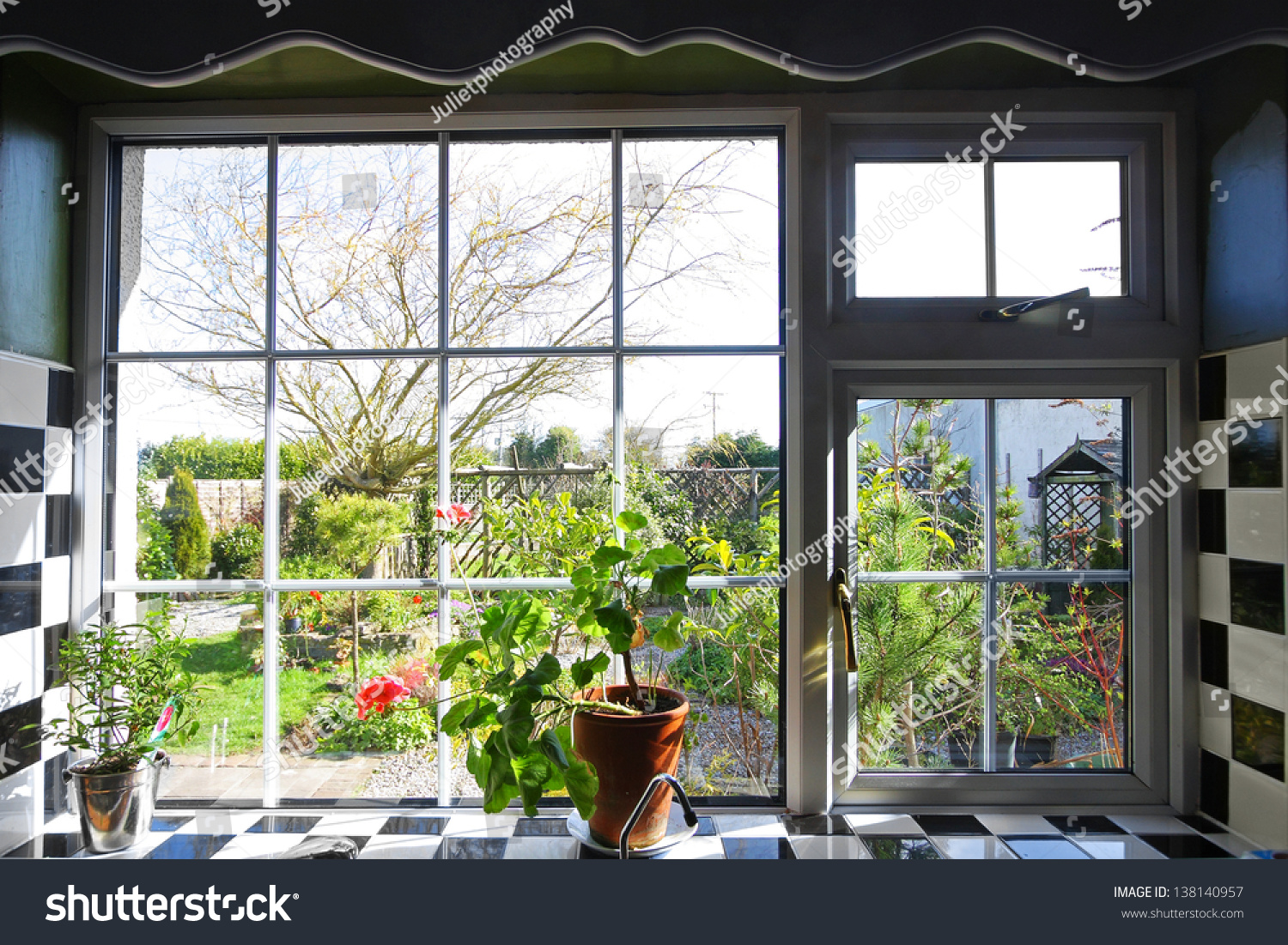 kitchen garden window images clipart