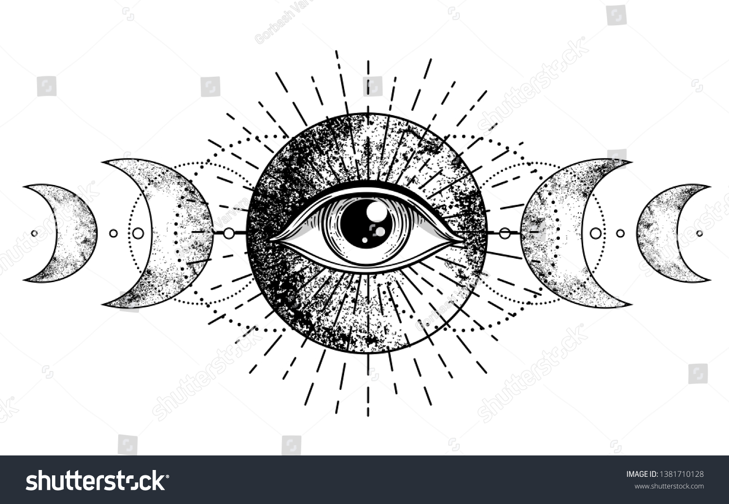 See eye to eye. Луна с глазом внутри символ. Всевидящее око солнце Луна вектор. Как называется изображение глаза с кружочками внутри. Фазы Луны Всевидящее око.