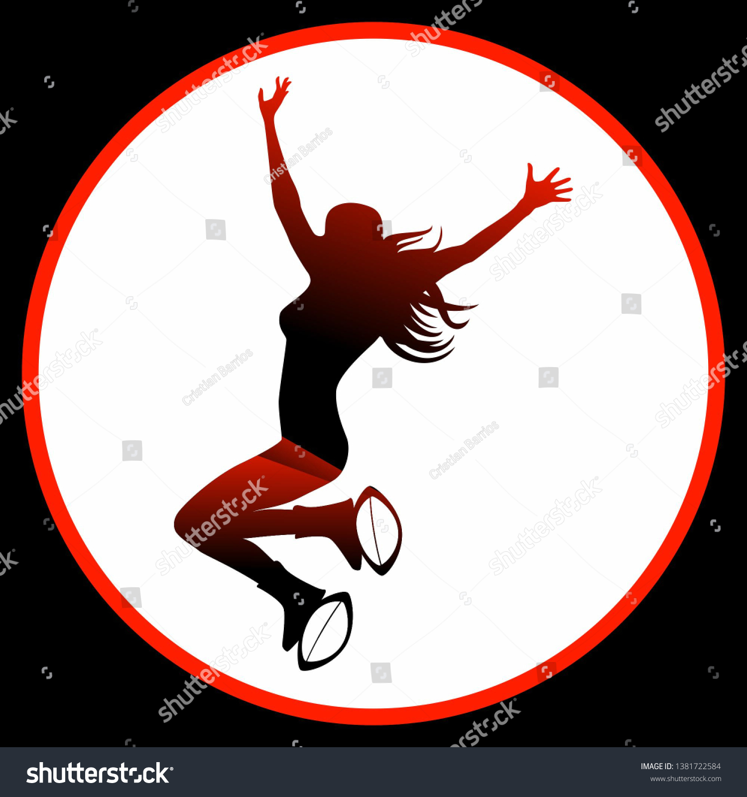 Kangoo Jumps Silhouette Illustrator Training Sport Stock Vector ...