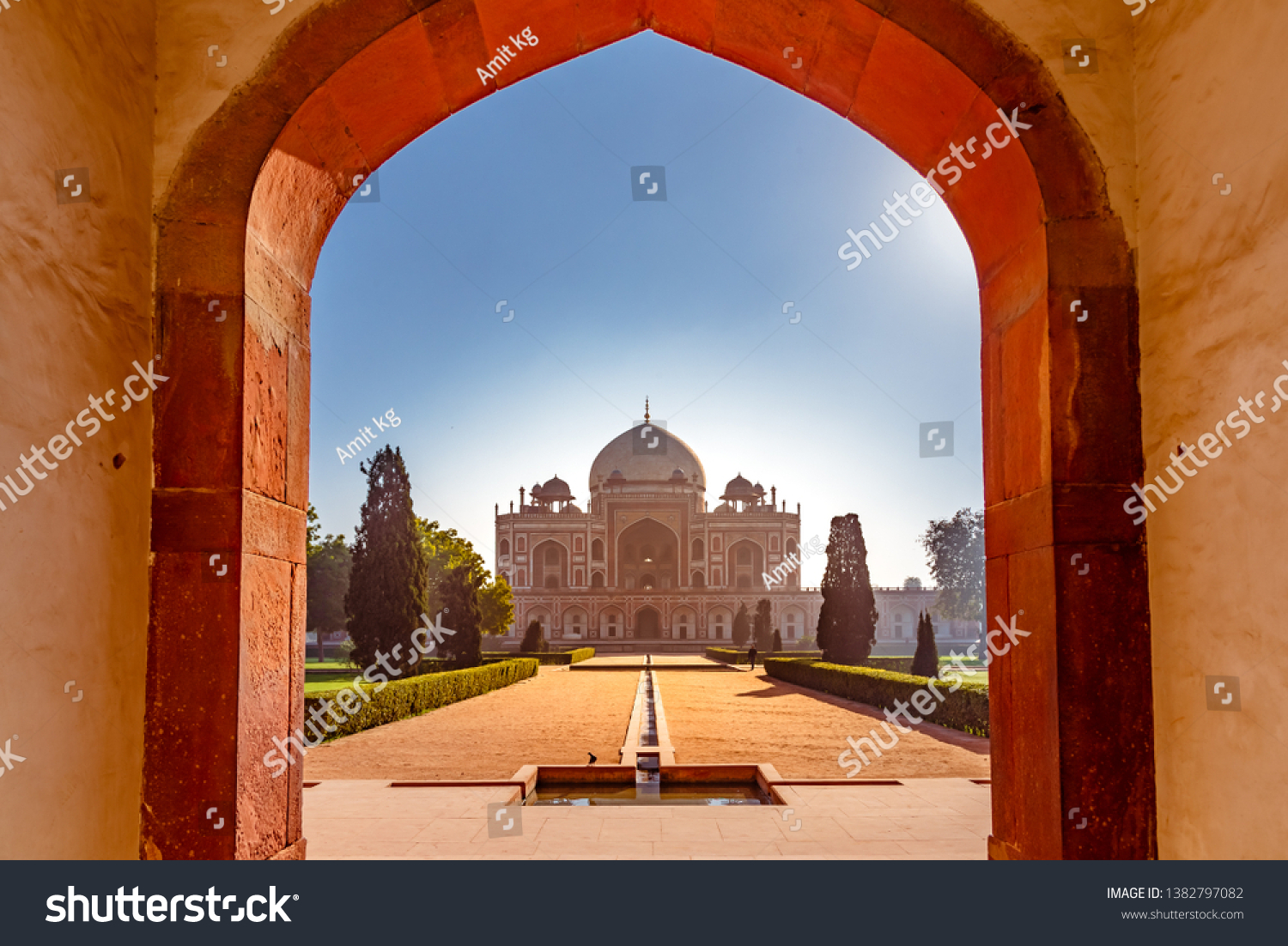 Humayuns Tomb Mughal Emperor Humayun Designed Stock Photo 1382797082 ...