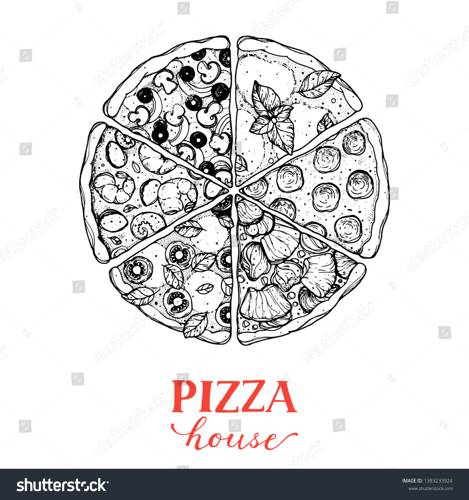 Рисунки на тему я люблю пиццу