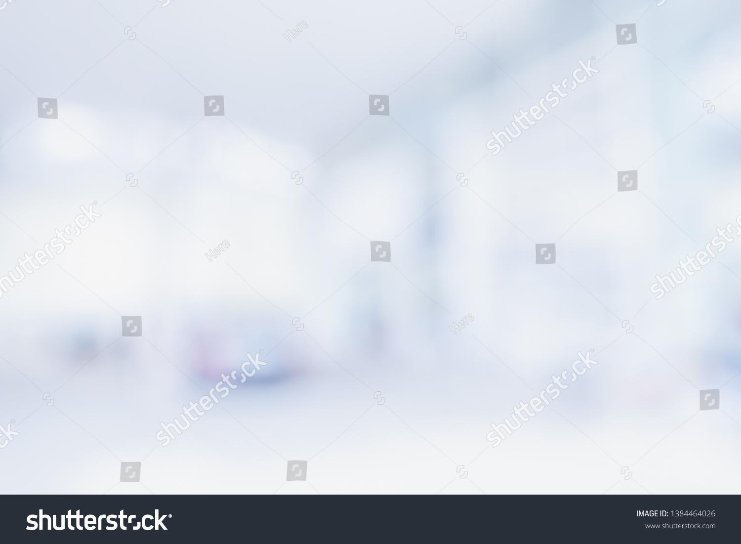 Blurred Office Background Modern Business Interior Stock Photo ...