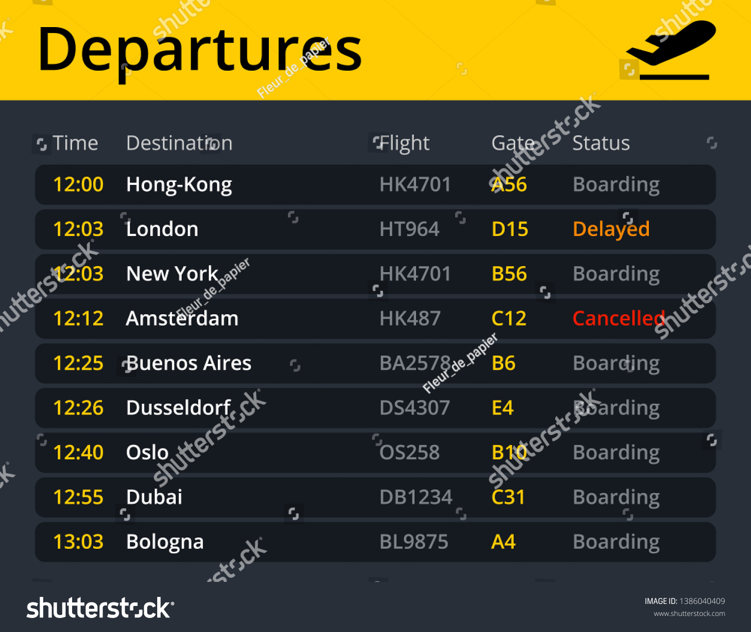 24,298 Arrival departure schedule Images, Stock Photos & Vectors