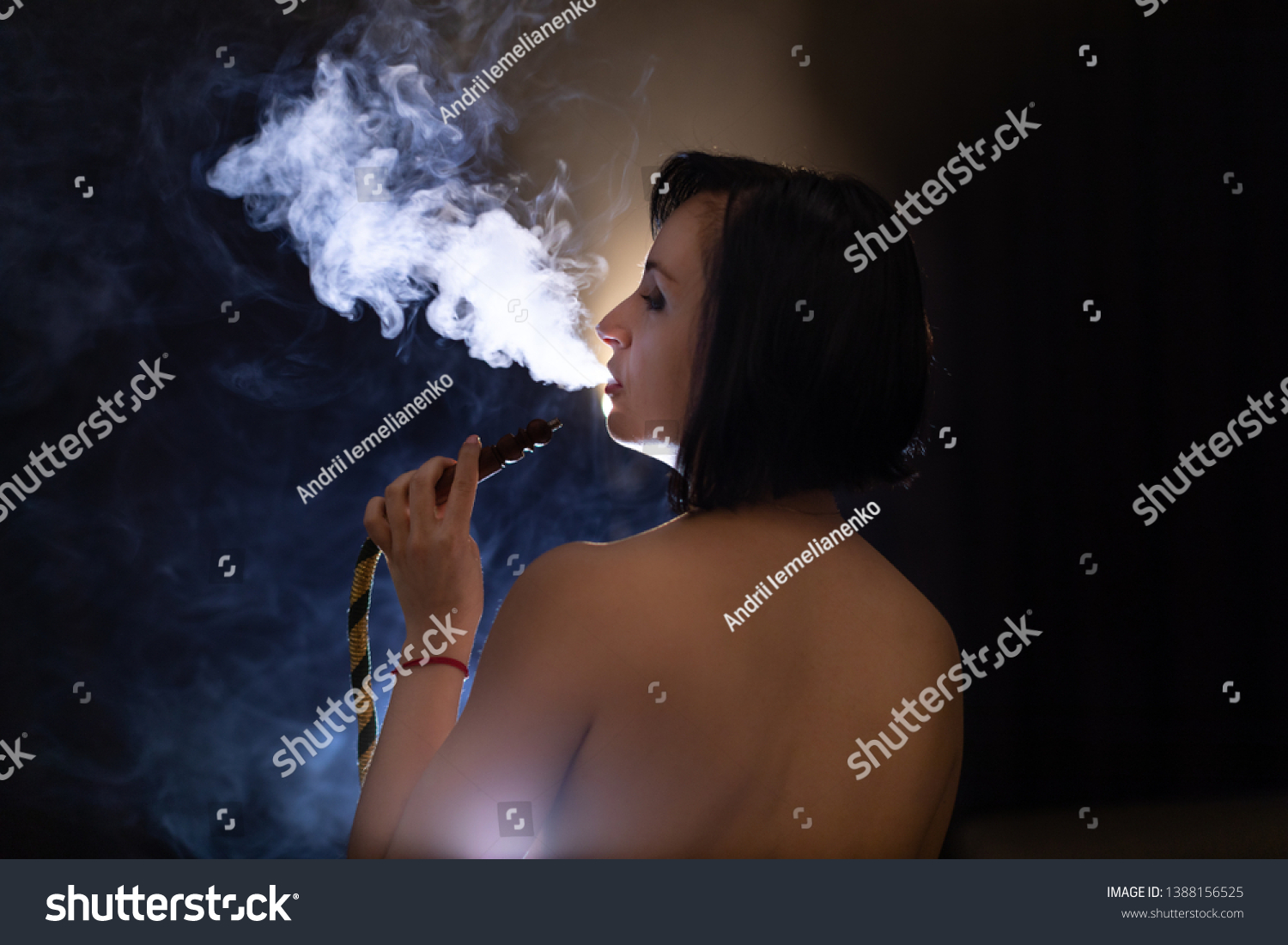 Smoking Spitting Girl