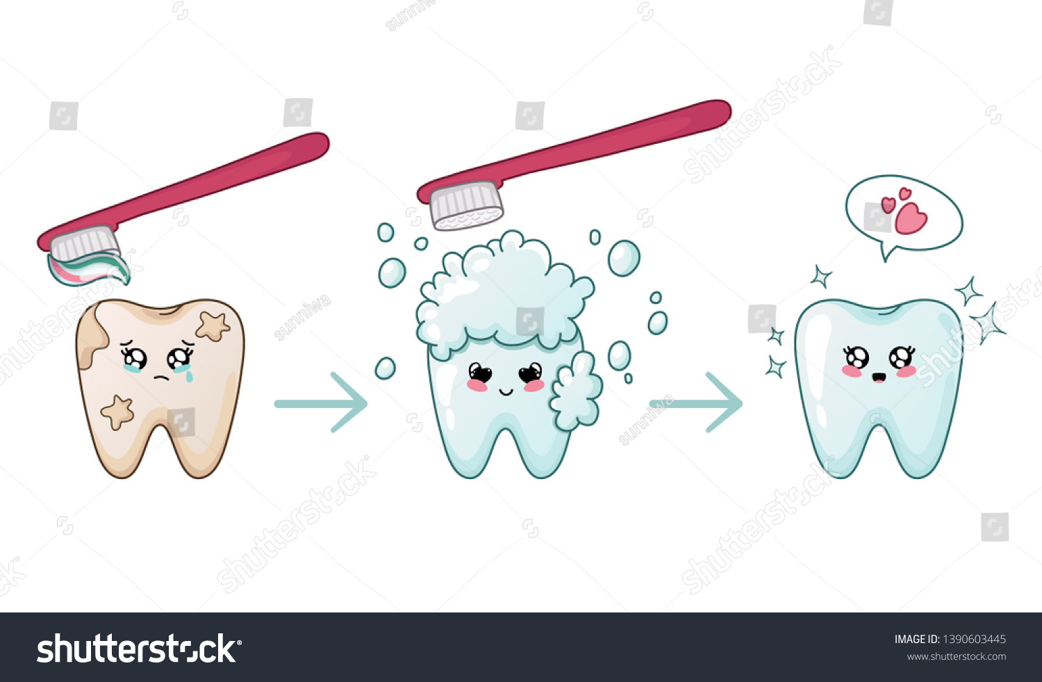 чистые зубы картинки