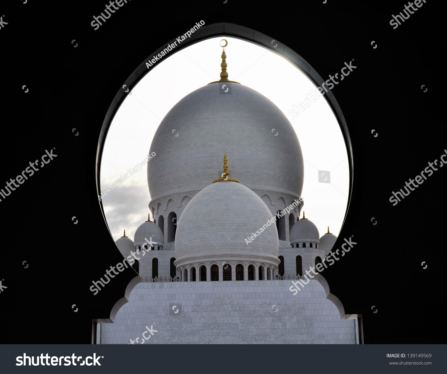 Sheikh Zayed Mosque Abu Dhabi United Stock Photo 139149569 | Shutterstock