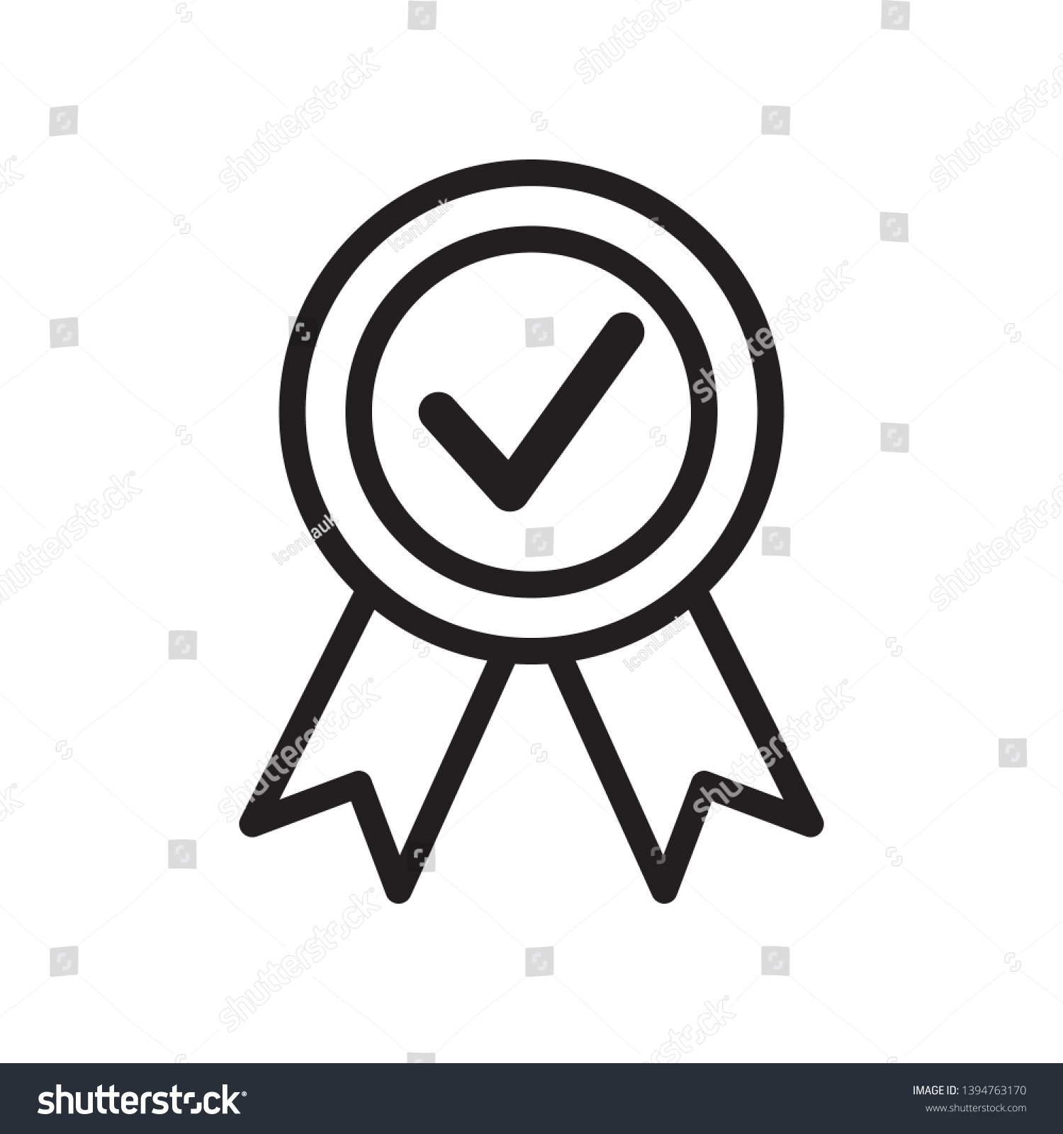 Quality Guarantee Icon Trendy Outline Style Stock Vector (Royalty Free ...