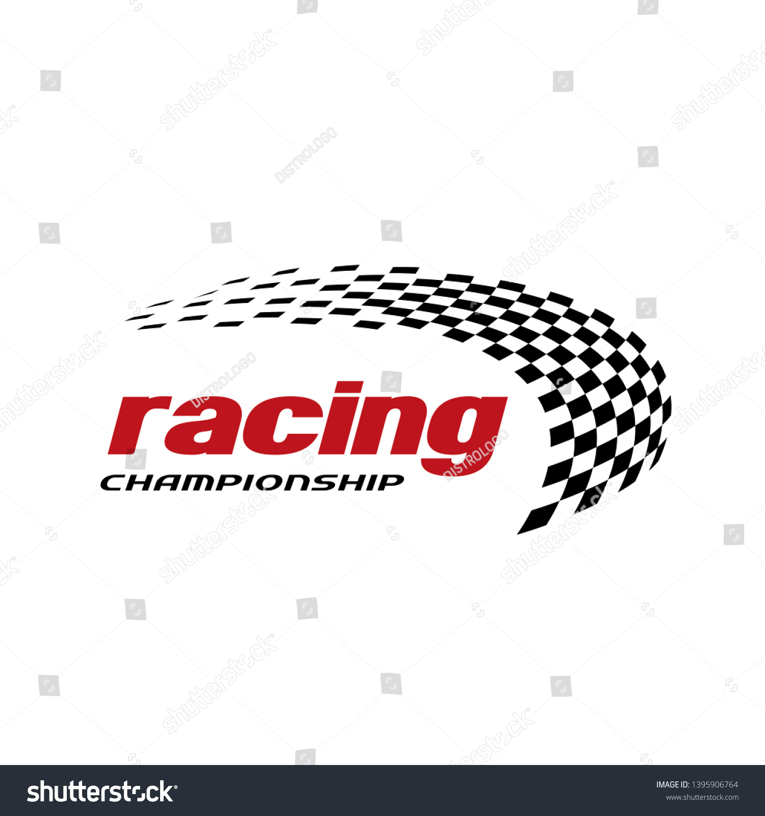 Race Flag Vector Icon Symbols Simple Stock Vector (Royalty Free ...