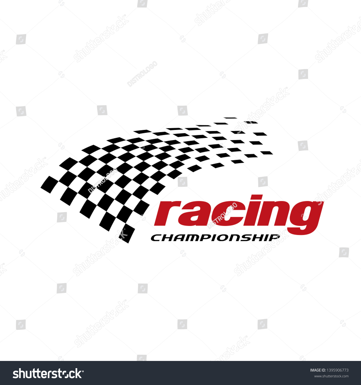 Race Flag Vector Icon Symbols Simple Stock Vector (royalty Free 