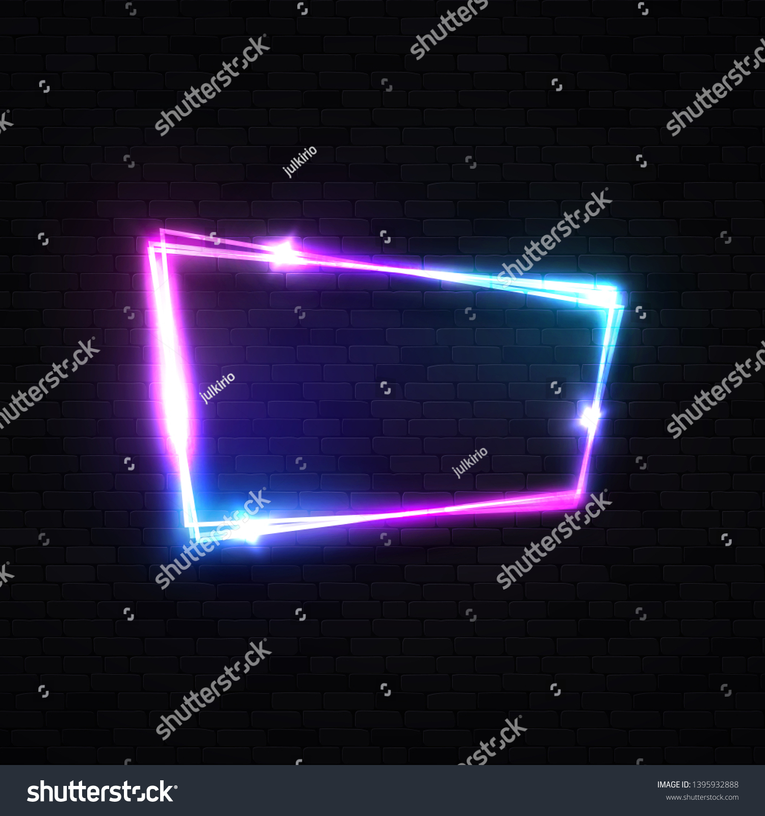 Halogen Neon Sign Colorful Shining Led Stock Vector (Royalty Free ...