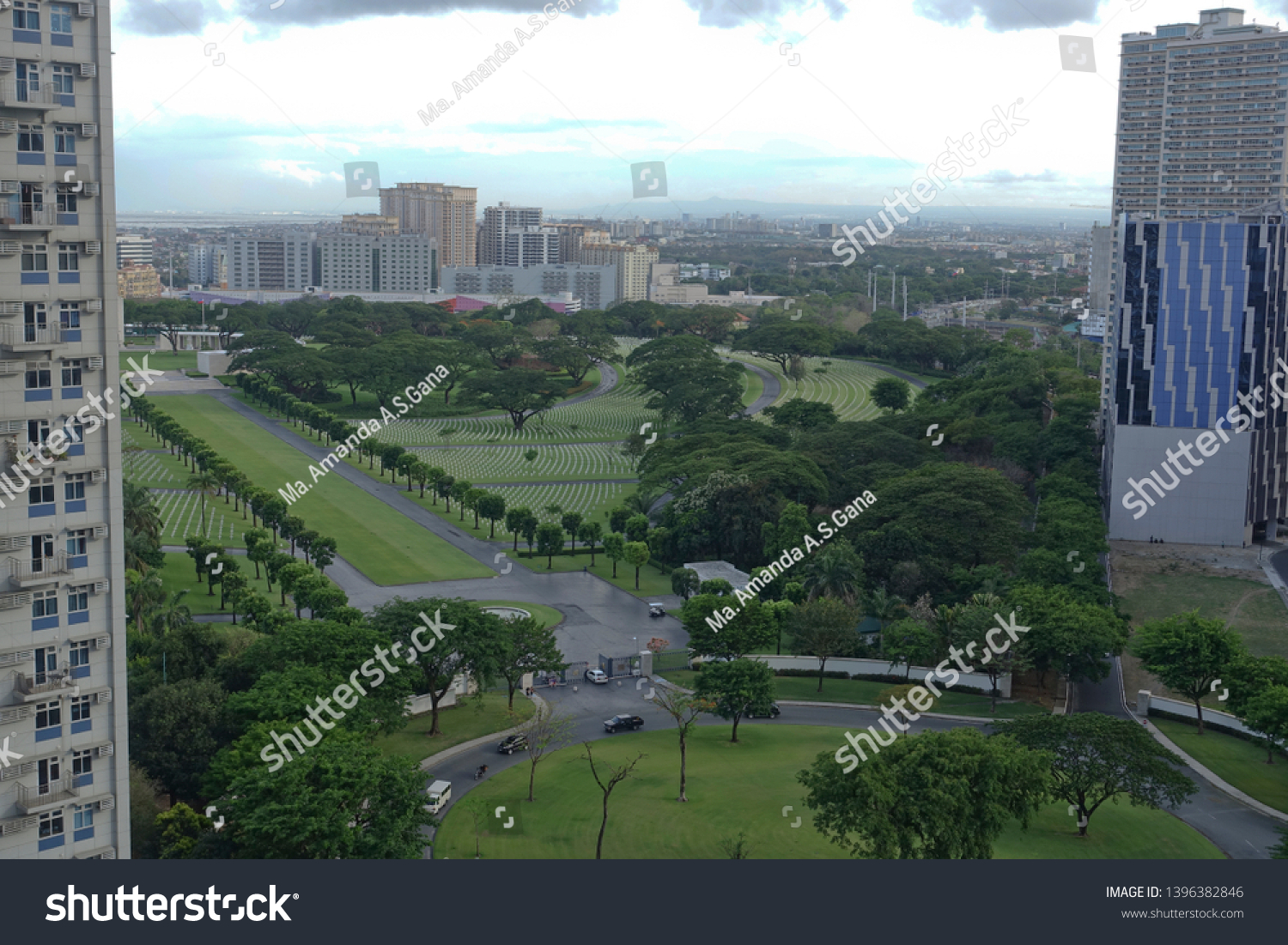 Bonifacio Global City Taguig Metro Manila Stock Photo 1396382846 ...