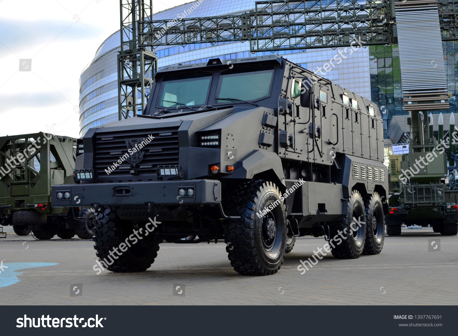 14052019 Minsk Belarus Military Exhibition Milex2019 Stock Photo ...