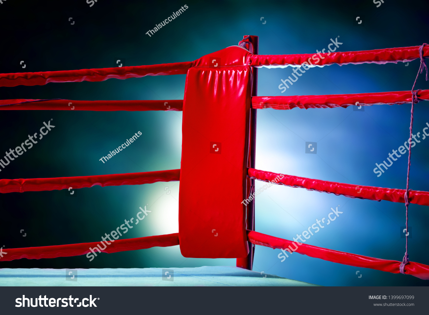 red corner boxing gloves