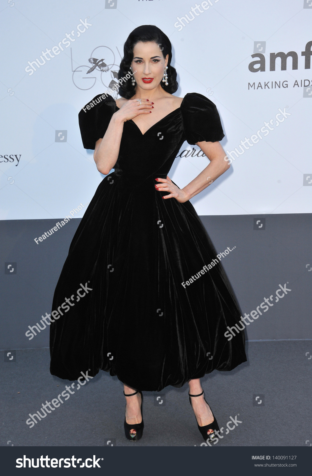 Dita Von Teese Amfars 20th Cinema Stock Photo 140091127 | Shutterstock